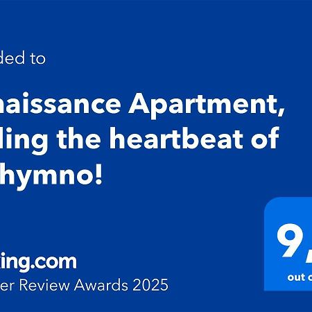 Renaissance Apartment, Feeling The Heartbeat Of Rethymno! Kültér fotó